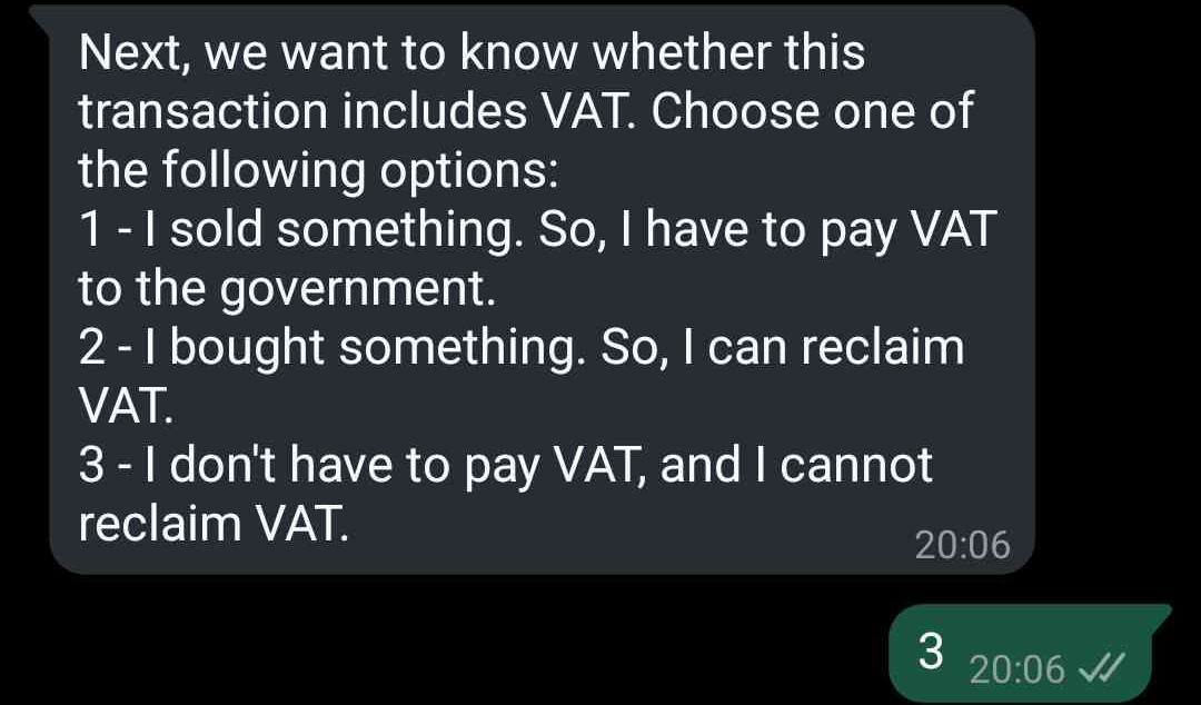 Manage VAT